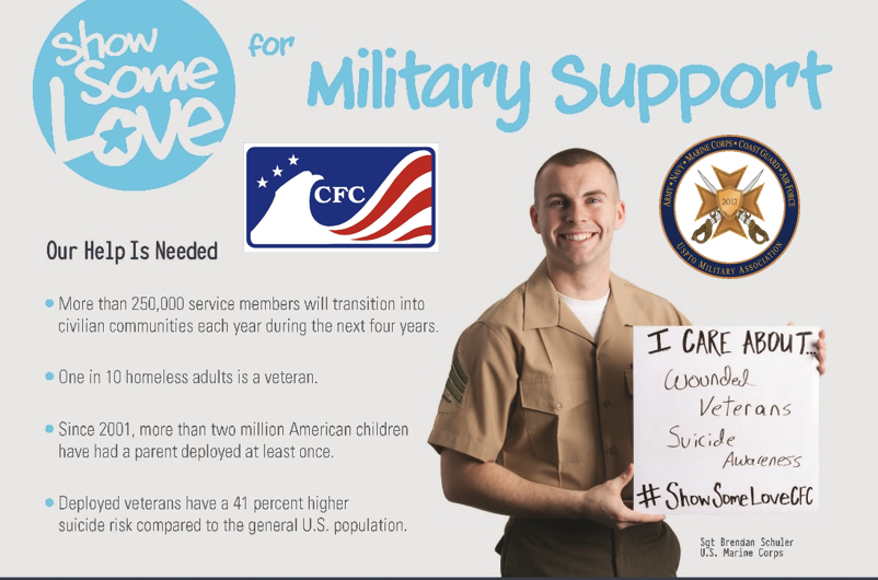 UMA Sponsored Veteran-Military CFC Charity Fair on November 15