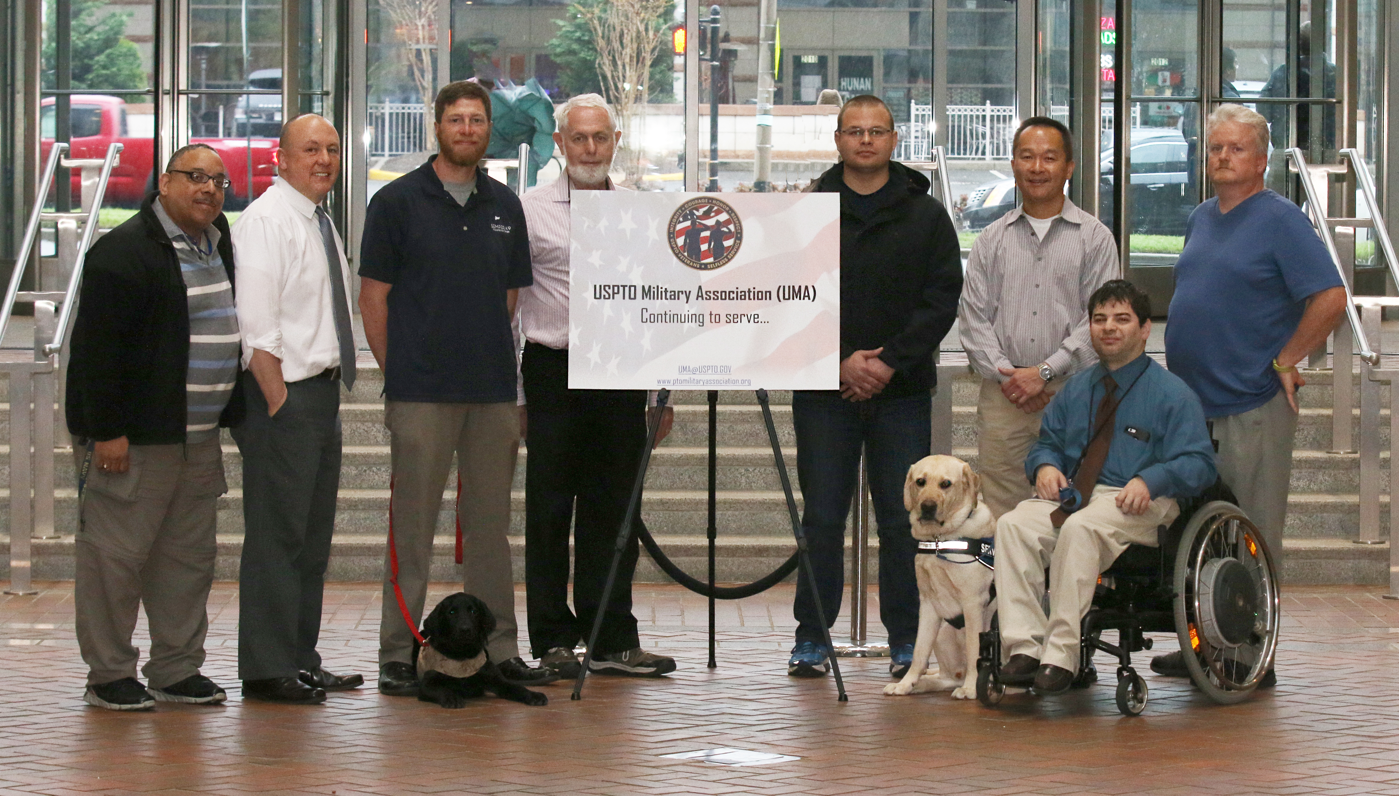 Semper K9 Assistance Dogs Visits the UMA and ResponsAbility
